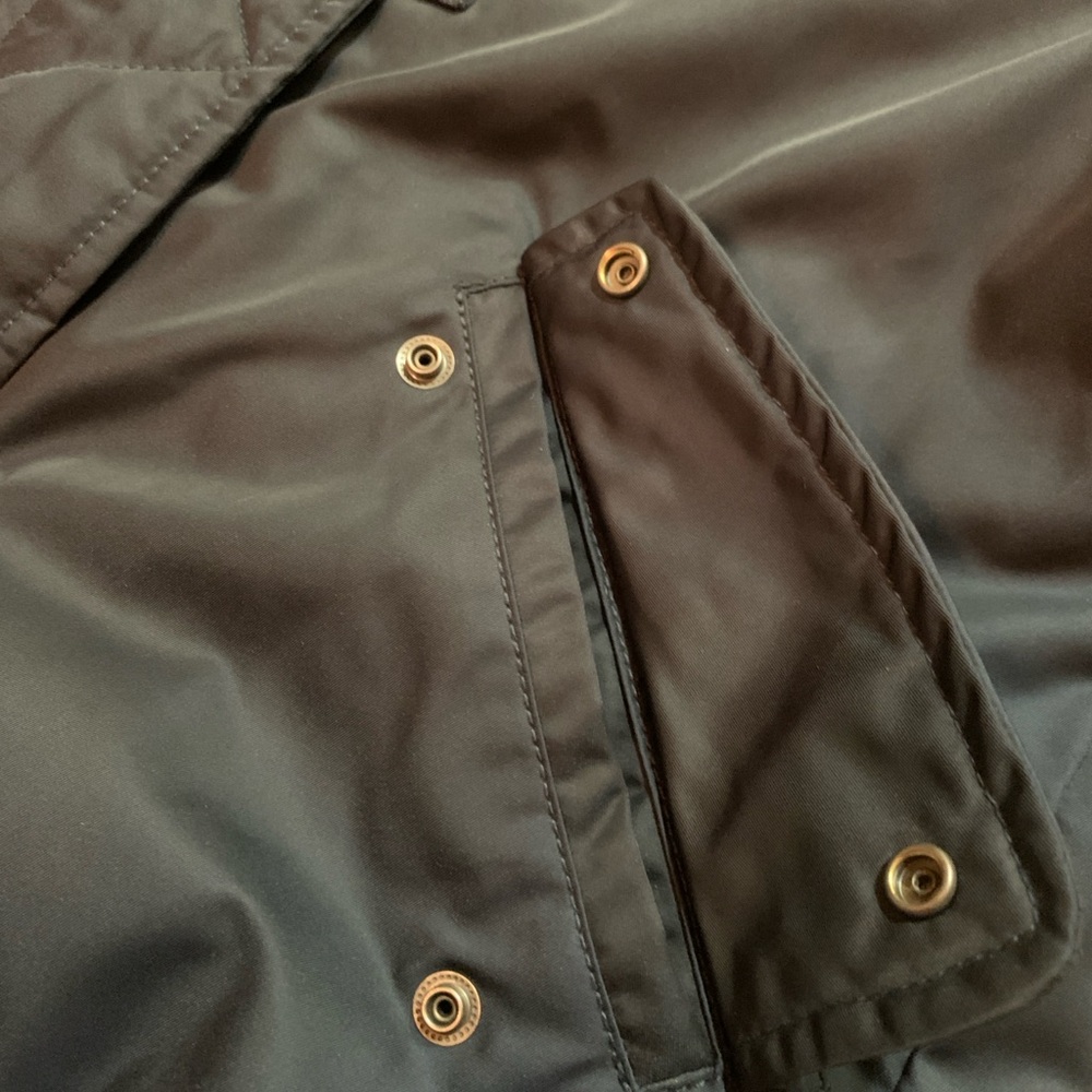 Abercrombie & Fitch Jacket Womens Small Blue Navy Full Zip Bomber Ladies Casual - Picture 3 of 9